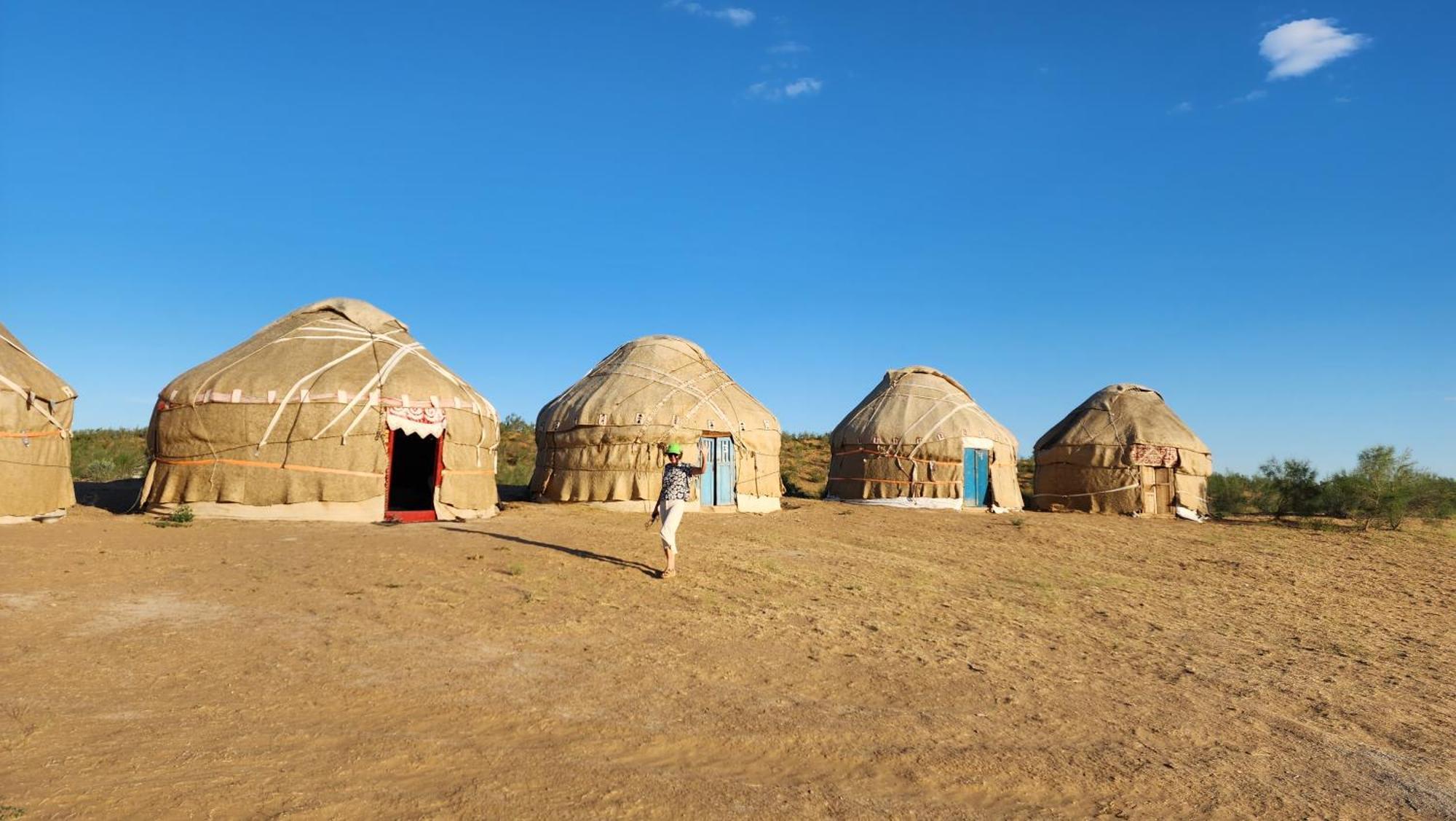 Authentic Uzbek Yurt Camp Eco-Friendly Hotel Nurota Exterior photo